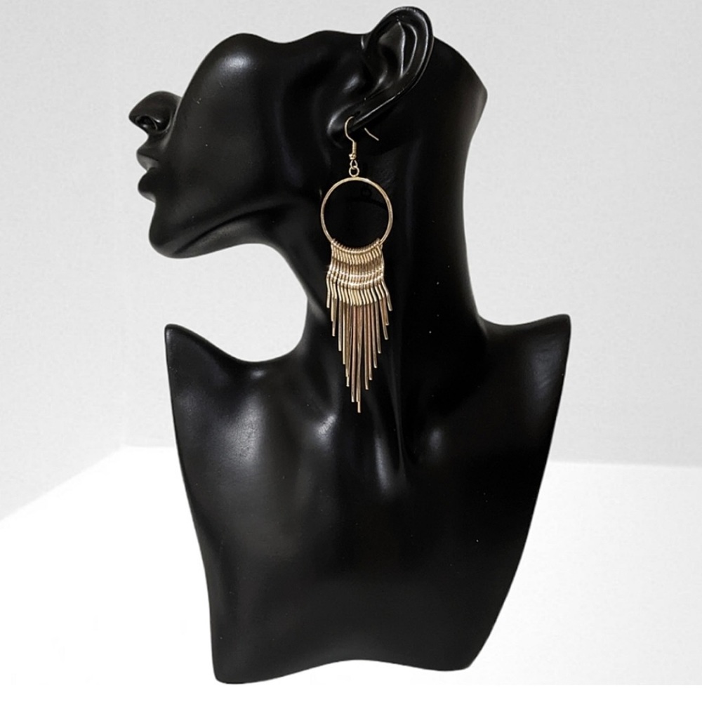 Gold Tassel Earrings✨